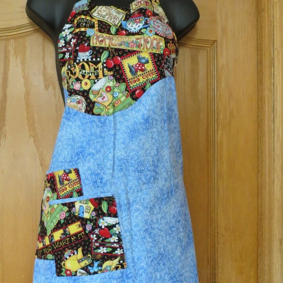 Colorful 2 in 1 Reversible Apron - Picture 9 of 13